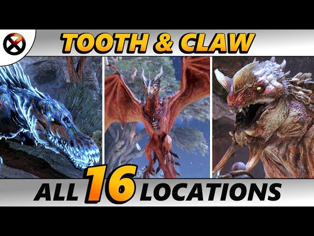 GOD OF WAR RAGNAROK All Dreki, Drake, Dragon Locations (Dragon Tooth + Dragon Claw Farm) GoW 5