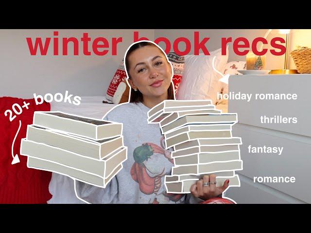 winter & holiday book recommendations ⭐️ | bookmas day 4