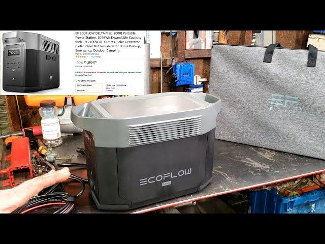 EcoFlow Delta MAX 2000 Solar Generator Review