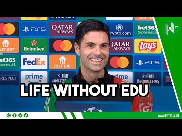 Life WITHOUT Edu starts NOW! Mikel Arteta admits SHOCK at Brazilian’s Arsenal exit