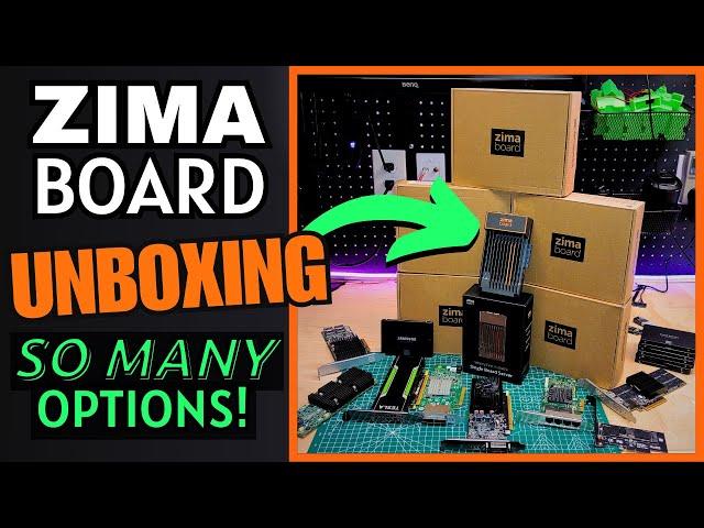 Zimaboard Home Server Unboxing Review - Should I hook a PETABYTE on TrueNAS to it?