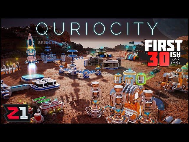 Starting A NEW Civilization On An Alien Planet ! Quriocity First 30 ish | Z1 Gaming