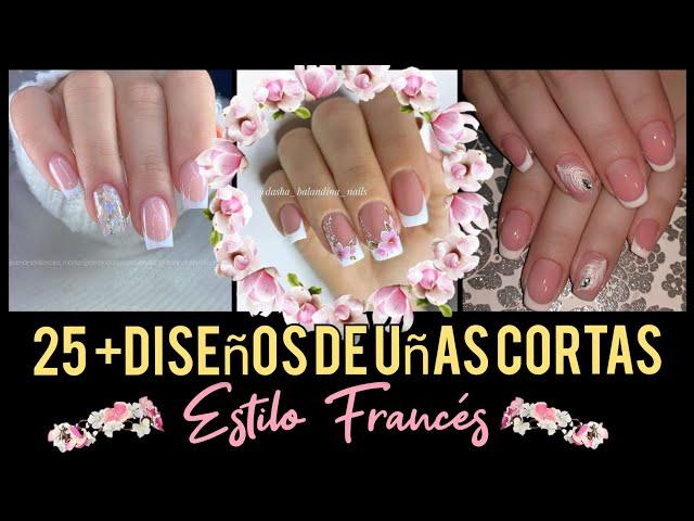 25+DISEÑOS DE UÑAS CORTAS ESTILO FRANCÉS 2023 #diseñosdeuñas #tendenciaenuñas #uñas2023 #uñasdemoda