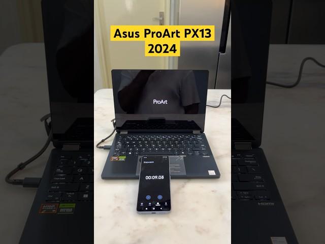 Asus ProArt PX13 2024 Boot Animation & Test  Amd Ryzen #asuslaptop #asusproart #asus #creatorlaptop