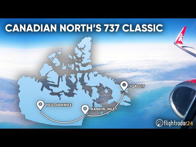 Epic 737-300 journey across Canada's North!