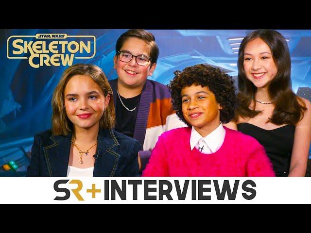 Skeleton Crew's Young Cast Talk Their Star Wars Characters & Working With Jude Law