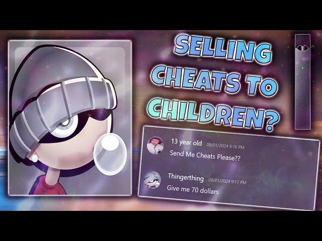 HE WAS SELLING CHEATS TO KIDS?!?!?!