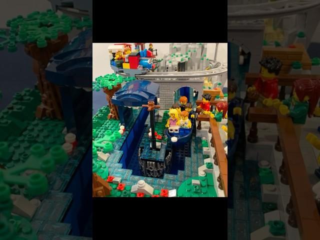 LEGO Casey Jr Train and Story Book Canal Boats #lego #legodisney #disneyland #caseyjr