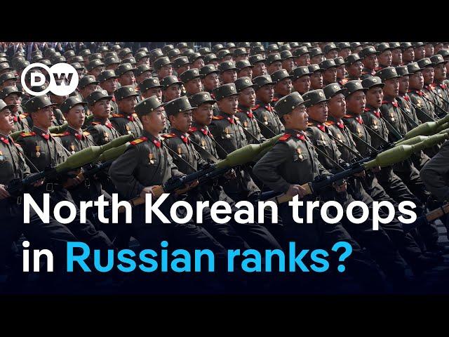 South Korean agency says 1,500 North Korean troops in Russia | DW News