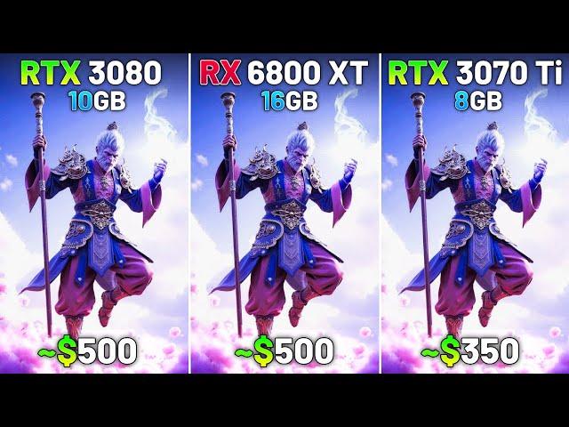 RTX 3080 vs RX 6800 XT vs RTX 3070 Ti | Test in 9 Games | 4k