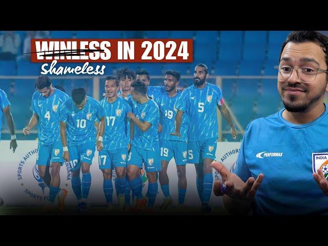 Indian Football is finished | India vs Malaysia 1-1