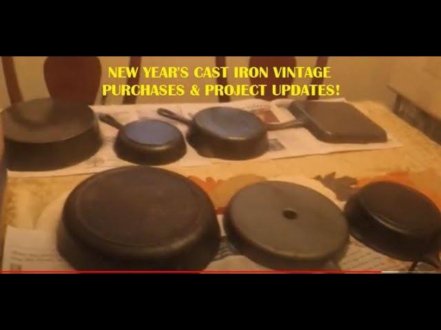 01/03/2021 Cast Iron Haul & Tips on Identifying Vintage Cast Iron