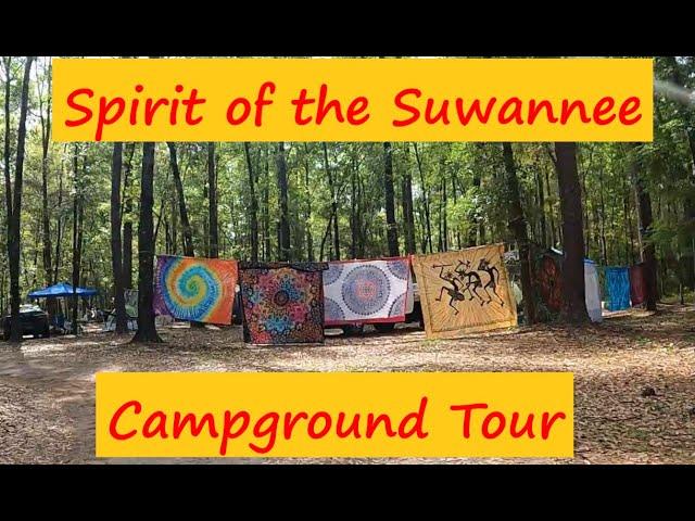 Spirit Of The Suwannee Campground And Music Park/Florida/ Tour and Review