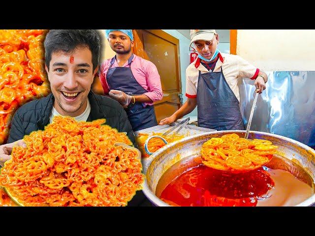 10 Nepali STREET FOODS in Kathmandu!! CRAZY Spicy Pakora, TIP TOP Jeri + Tharu Food in Nepal!