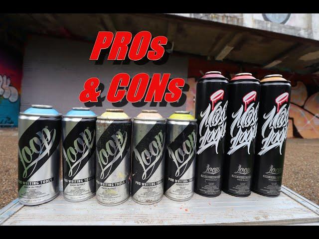 LOOP Graffiti Spray Paint ~~ PROs & CONs ~~ Long Term Review