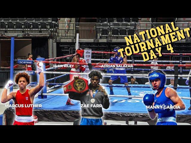 NATIONAL TOURNAMENT 2023! Amateur Boxers Compete On Day 4!