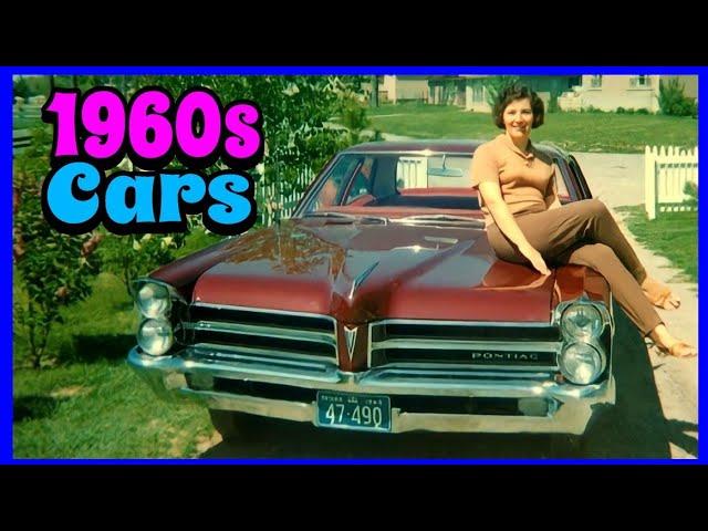 1960s Snapshots Of People With Cars