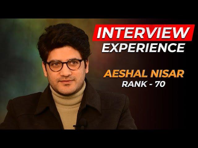 JKAS Topper 2021 : Real Interview Experience 