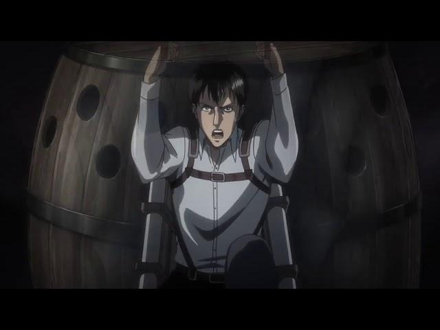 #AttackonTitanSeason3  Bertholdt Nuke Transformation - Attack on Titan part 2 season 3