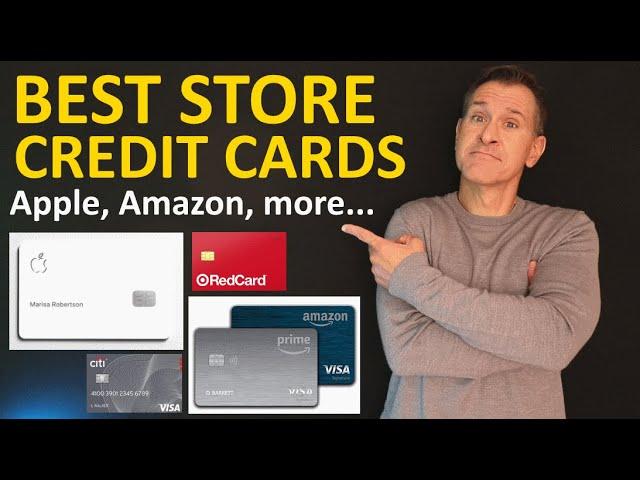 BEST Store Credit Cards - Apple Card, Amazon Visa, other retail cards worth the effort...