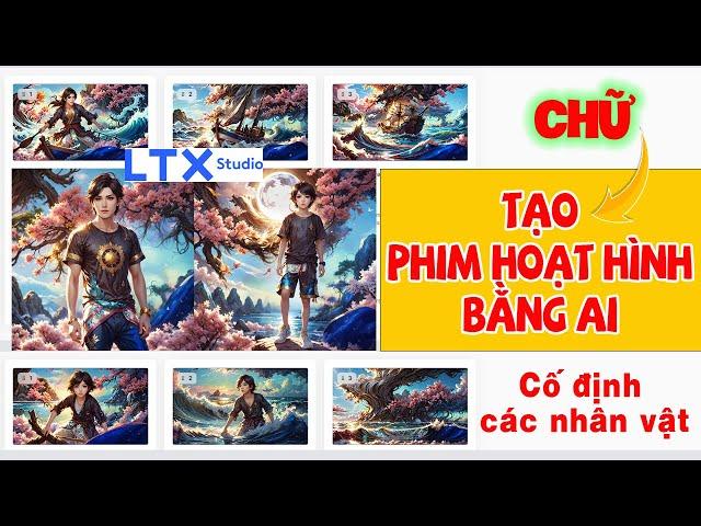 Cách làm video hoạt hình bằng ai với ltx studio từ a - z cực nhanh.