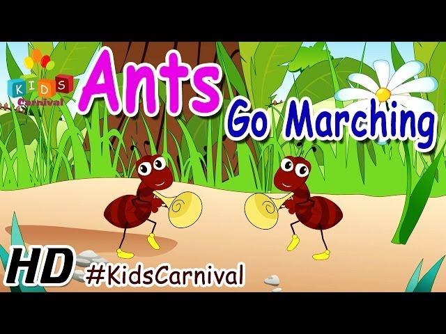 Ants Go Marching Song I Kids Videos For Kids I Kids Carnival #kidsvideo #nurseryrhymes #cartoon