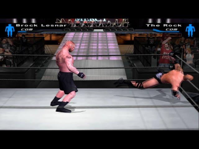 HCTP | Brock Lesnar 2k23 Vs The Rock | Last Man Standing Match | Walkthrough Gameplay