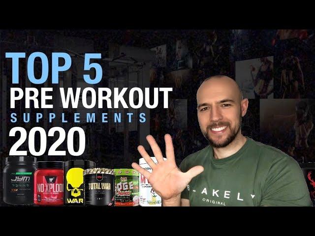 TOP 5 PRE WORKOUT SUPPLEMENTS 2020