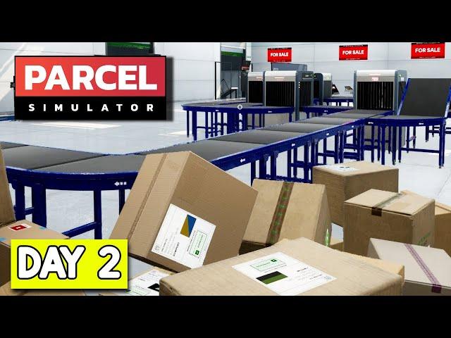 Continuing Our Awesome Shipping Warehouse! (Parcel Simulator)