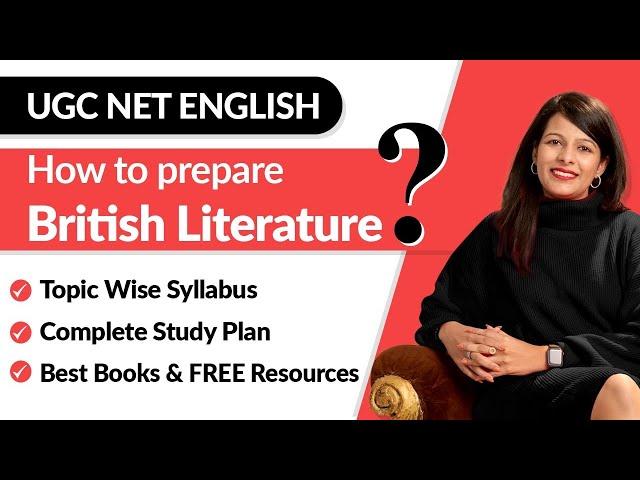 UGC NET Dec 2024 | Crack UGC NET English with Ease | Step-by-Step Guide to cover British Literature