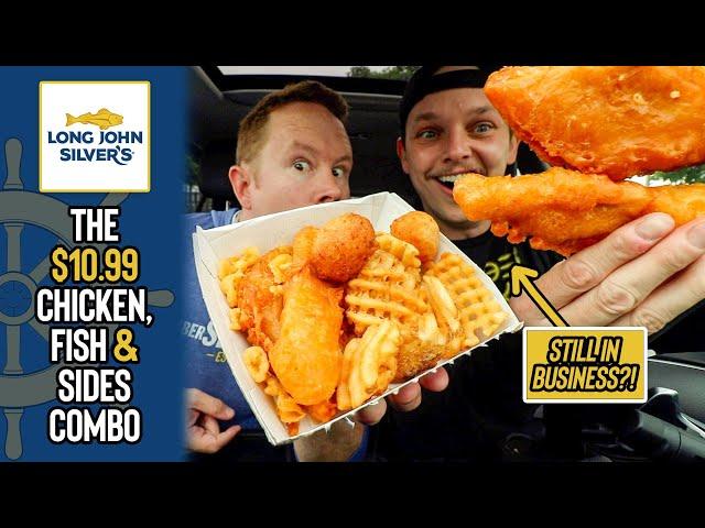 We Went To Long John Silver's For The First Time On Our Show | *WILD EXPERIENCE* 