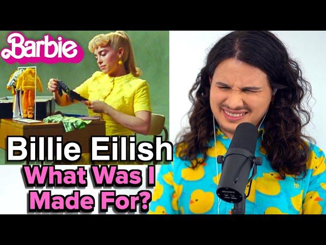 Vocal Coach Reacts to Billie EIlish - What Was I Made For? (Barbie Movie)