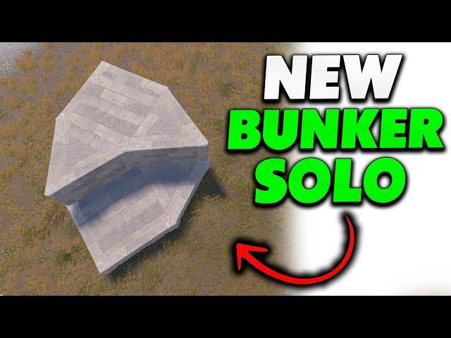 The NEW BUNKER SOLO In Rust 2025 / Rust Building Tutorial