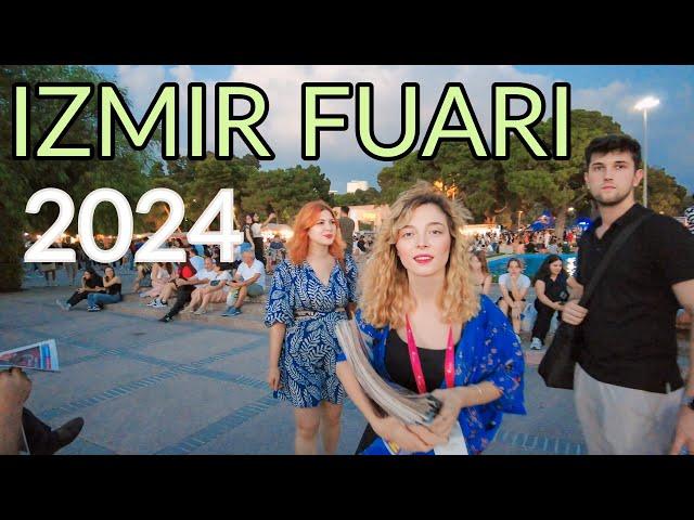 Exploring İzmir's Fair (İzmir Fuarı 2024)  4K Walking Tour ‍️