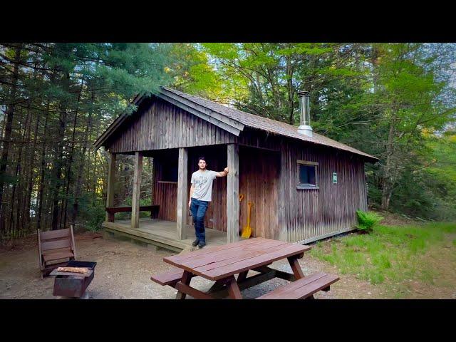Overnight in REMOTE Off Grid CABIN - National Park