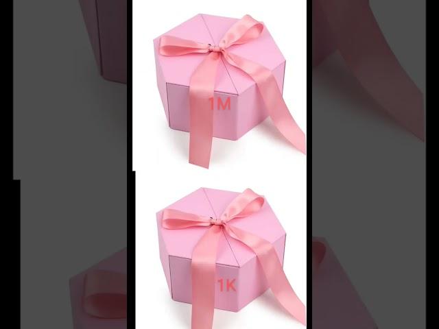 1M v/s 1k gift Box  you #arif music company