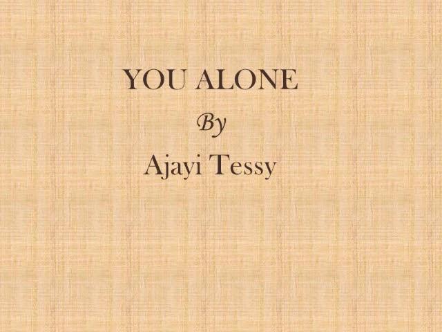 You Alone