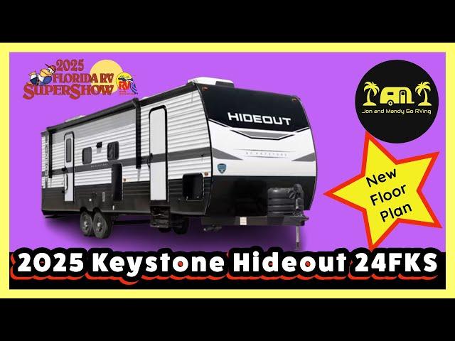 2025 Keystone Hideout 24FKS Travel Trailer Tour