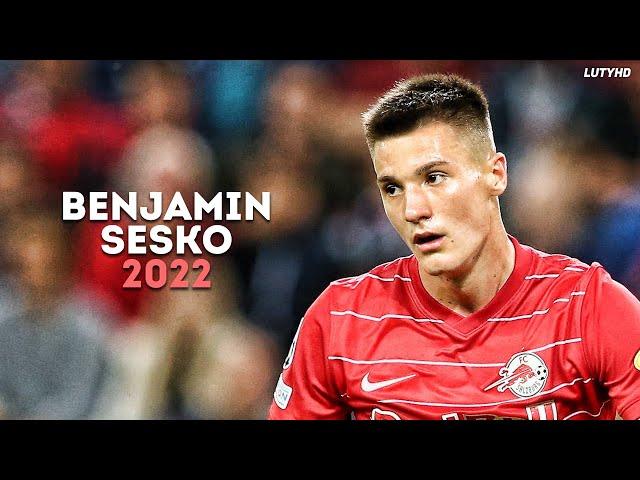 Benjamin Sesko 2022 - Incredible Skills, Goals & Asststs | HD