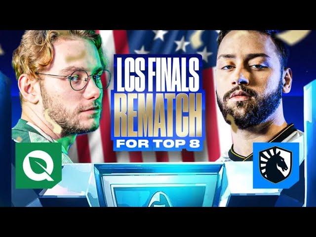 FLYQUEST VS TEAM LIQUID FOR THE FINAL SPOT IN QUARTERFINALS - WORLDS 2024 - CAEDREL