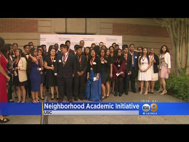 USC Celebrates South LA High School Scholars With Neighborhood Academic Initiative Program