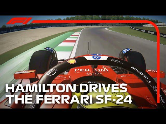 Lewis Hamilton Drives the Ferrari SF-24 at Mugello! | Assetto Corsa