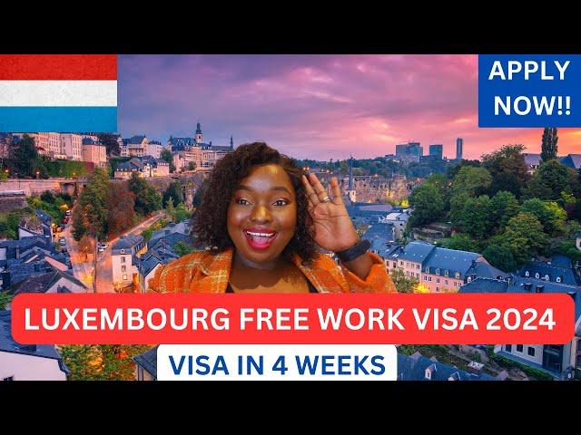 MOVE IN 12 DAYS WITH YOUR FAMILY|MASSIVE HIRING IN LUXEMBOURG