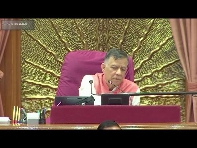 UTTAR PRADESH VIDHAN SABHA BUDGET SESSION (25TH FEBRUARY 2025) DAY 6