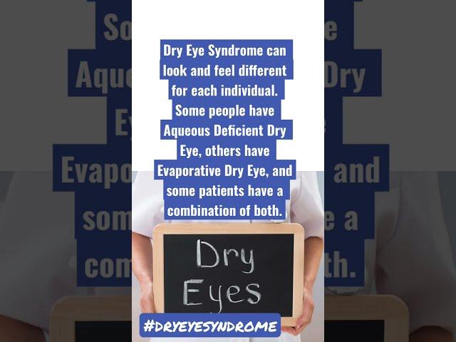 Do You Have Dry Eye Syndrome? 4 Surprising Symptoms #dryeyes #symptoms