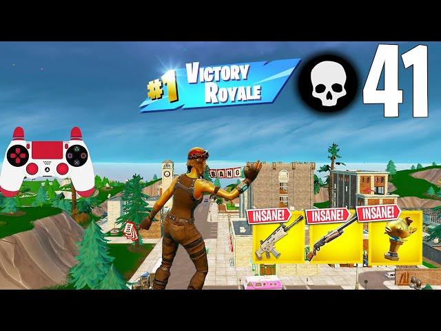 41 Elimination Solo Vs Squads RELOAD Gameplay Win (Fortnite Chapter 5 Season 3 PS4 Controller)