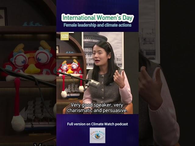 Female leadership in climate action #climateaction #podcast
