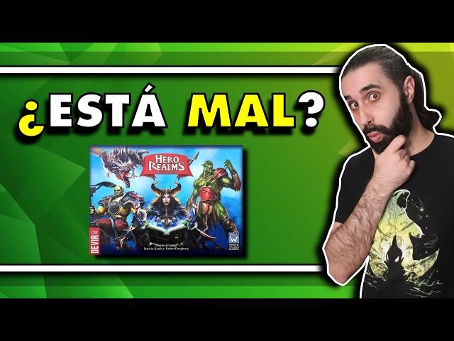 ¿ES HERO REALMS un LCG MAL HECHO? - Hero Realms Opinión