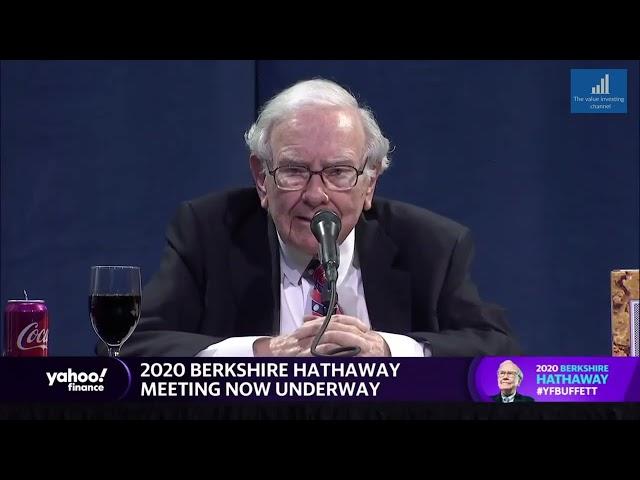 Warren Buffett explains: The 1929 Great Depression (2020 AGM)