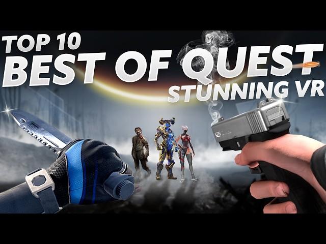 TOP 10 BEST LOOKING QUEST VR GAMES YOU Can Play in 2024!